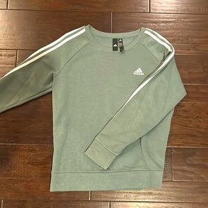 Green Adidas Crewneck